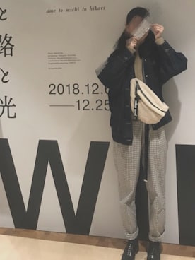 こめこぱんさん（レディース・164cm）の冬コーディネート