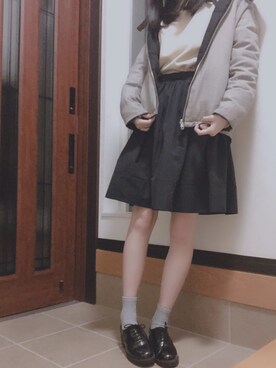 こめこぱんさん（レディース・164cm）の冬コーディネート