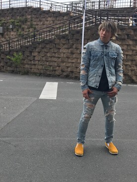 「GIVENCHY（ジバンシイ）のアイテム」を使った、Kyonさん（メンズ・174cm）の春コーディネート