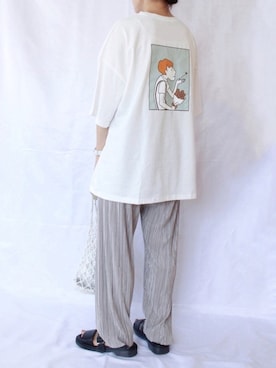 りつ。さん（レディース・154cm）の夏コーディネート