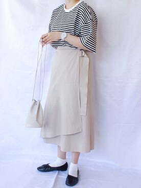 りつ。さん（レディース・154cm）の夏コーディネート