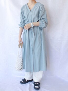 りつ。さん（レディース・154cm）の夏コーディネート