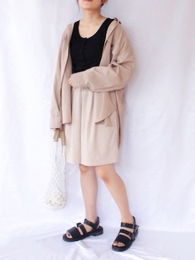 りつ。さん（レディース・154cm）の夏コーディネート