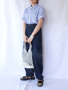 りつ。さん（レディース・154cm）の夏コーディネート