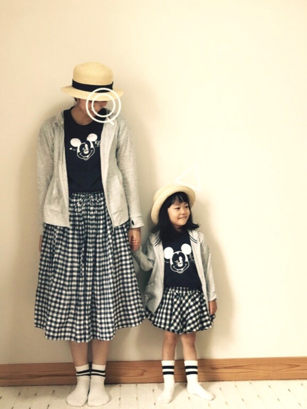 Sakura&mammyさんの「【coen kids】コーエン限定Disney(ディズニー)Tシャツ(FUN MICKEY)（100～150cm)（coen）」を使ったコーディネート
