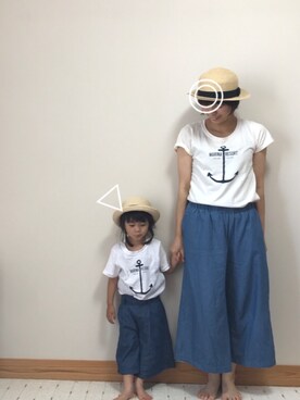 Sakura&mammyさん(キッズ・90cm)の夏コーディネート