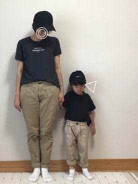 Sakura&mammyさん（キッズ・90cm）の夏コーディネート