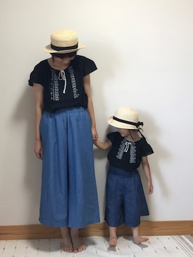Sakura&mammyさん(キッズ・90cm)の夏コーディネート