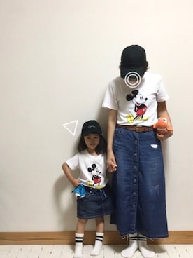 Sakura&mammyさん（キッズ・90cm）の夏コーディネート