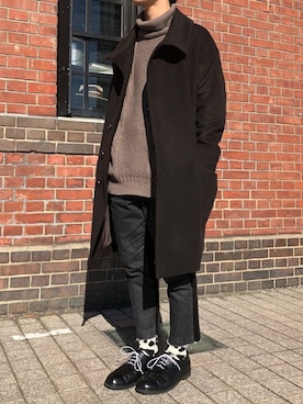 「TROVE（トローヴ）のアイテム（ジャケット/アウター）」を使った、Yusuke Aokiさん（メンズ・168cm）の冬コーディネート