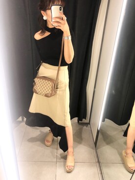 cさん（レディース・159cm）の春コーディネート