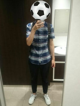 きよさん（メンズ・182cm）の夏コーディネート