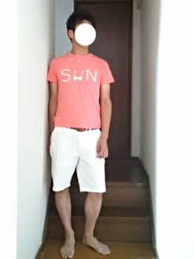 おろろbiancoさん（メンズ・178cm）の夏コーディネート