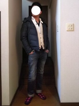 「CALL&RESPONSE（コールアンドレスポンス）のアイテム」を使った、おろろbiancoさん（メンズ・178cm）の冬コーディネート