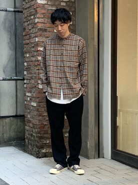 「BCSTOCK」｜Tomo@相互フォローさん（メンズ・176cm）の秋コーディネート