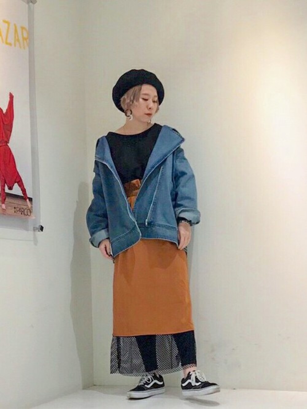 オズモーシス 新品タグ付き ニットスリーブライダースジャケット