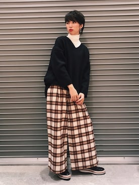 studio CLIP ジョイナステラス二俣川店さん(レディース・168cm)の冬コーディネート