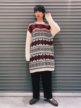 studio CLIP ジョイナステラス二俣川店さん（レディース・168cm）の冬コーディネート