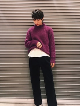 studio CLIP ジョイナステラス二俣川店さん（レディース・168cm）の冬コーディネート