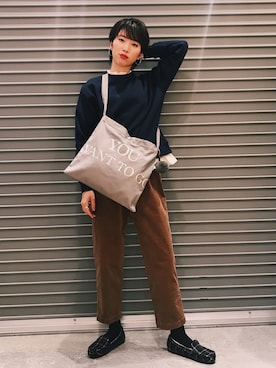 studio CLIP ジョイナステラス二俣川店さん（レディース・168cm）の冬コーディネート