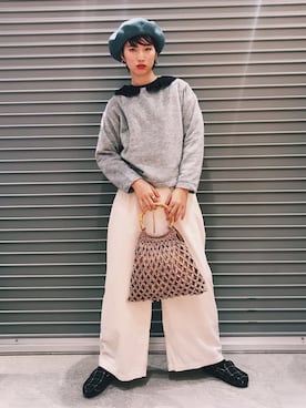 studio CLIP ジョイナステラス二俣川店さん(レディース・168cm)の冬コーディネート