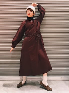 studio CLIP ジョイナステラス二俣川店さん（レディース・168cm）の冬コーディネート