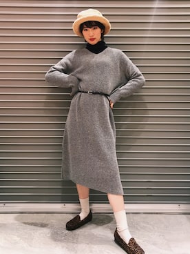 studio CLIP ジョイナステラス二俣川店さん(レディース・168cm)の冬コーディネート