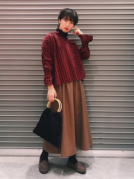 studio CLIP ジョイナステラス二俣川店さん(レディース・168cm)の冬コーディネート