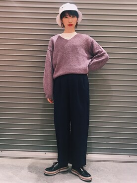 studio CLIP ジョイナステラス二俣川店さん（レディース・168cm）の冬コーディネート