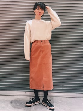 studio CLIP ジョイナステラス二俣川店さん（レディース・168cm）の冬コーディネート