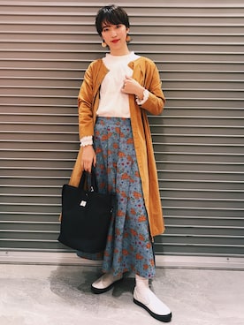 studio CLIP ジョイナステラス二俣川店さん（レディース・168cm）の冬コーディネート