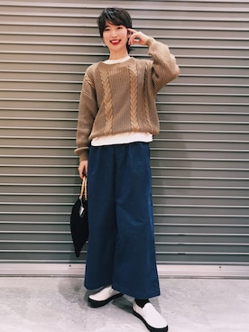 studio CLIP ジョイナステラス二俣川店さん（レディース・168cm）の冬コーディネート