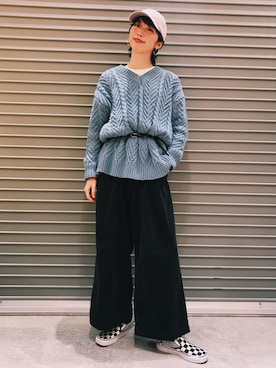 studio CLIP ジョイナステラス二俣川店さん（レディース・168cm）の冬コーディネート