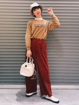 studio CLIP ジョイナステラス二俣川店さん（レディース・168cm）の冬コーディネート