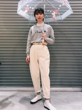 「モノトーン派？カラーコーデ派？」｜studio CLIP ジョイナステラス二俣川店さん（レディース・168cm）の冬コーディネート