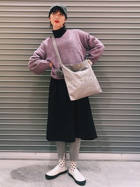 studio CLIP ジョイナステラス二俣川店さん(レディース・168cm)の冬コーディネート