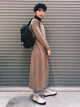 「モノトーン派？カラーコーデ派？」｜studio CLIP ジョイナステラス二俣川店さん（レディース・168cm）の冬コーディネート