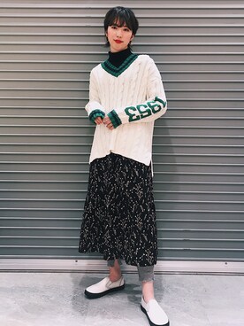 studio CLIP ジョイナステラス二俣川店さん(レディース・168cm)の冬コーディネート