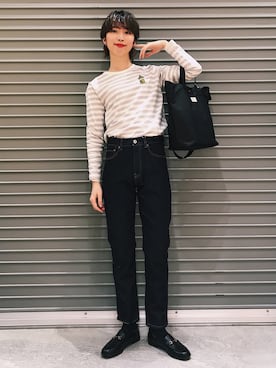 studio CLIP ジョイナステラス二俣川店さん（レディース・168cm）の冬コーディネート