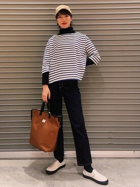 studio CLIP ジョイナステラス二俣川店さん（レディース・168cm）の冬コーディネート