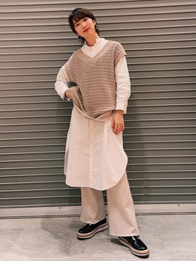 studio CLIP ジョイナステラス二俣川店さん(レディース・168cm)の冬コーディネート