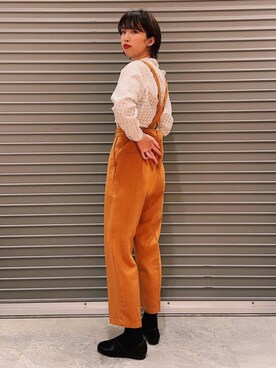 「レイヤードstyle」｜「アイテム（その他シューズ）」を使った、studio CLIP ジョイナステラス二俣川店さん（レディース・168cm）の春コーディネート