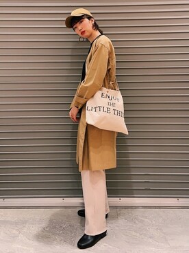 「レイヤードstyle」｜「アイテム（その他シューズ）」を使った、studio CLIP ジョイナステラス二俣川店さん（レディース・168cm）の春コーディネート