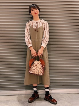 studio CLIP ジョイナステラス二俣川店さん（レディース・168cm）の春コーディネート