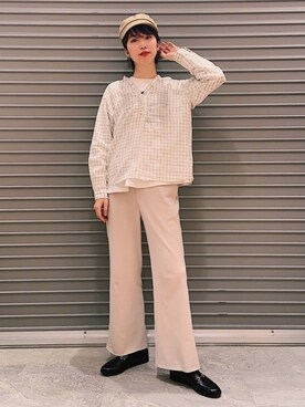 「平成最後のWEARISTAセンバツ」｜「アイテム（ローファー）」を使った、studio CLIP ジョイナステラス二俣川店さん（レディース・168cm）の春コーディネート