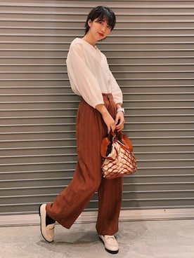 studio CLIP ジョイナステラス二俣川店さん（レディース・168cm）の春コーディネート