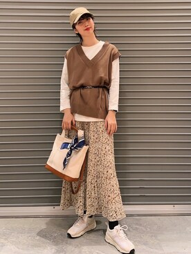 studio CLIP ジョイナステラス二俣川店さん(レディース・168cm)の春コーディネート