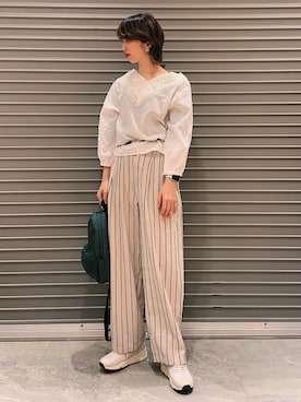 studio CLIP ジョイナステラス二俣川店さん（レディース・168cm）の春コーディネート