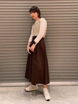 studio CLIP ジョイナステラス二俣川店さん（レディース・168cm）の春コーディネート