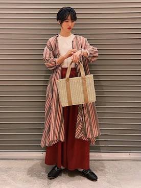 studio CLIP ジョイナステラス二俣川店さん（レディース・168cm）の春コーディネート